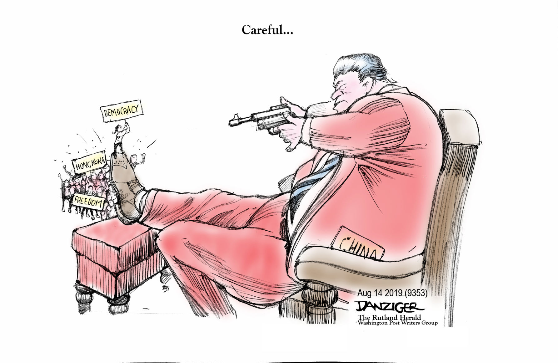 The latest editorial cartoon